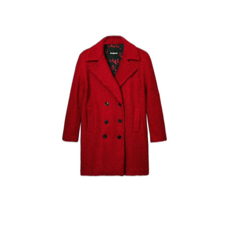 Пальто Desigual London, красный