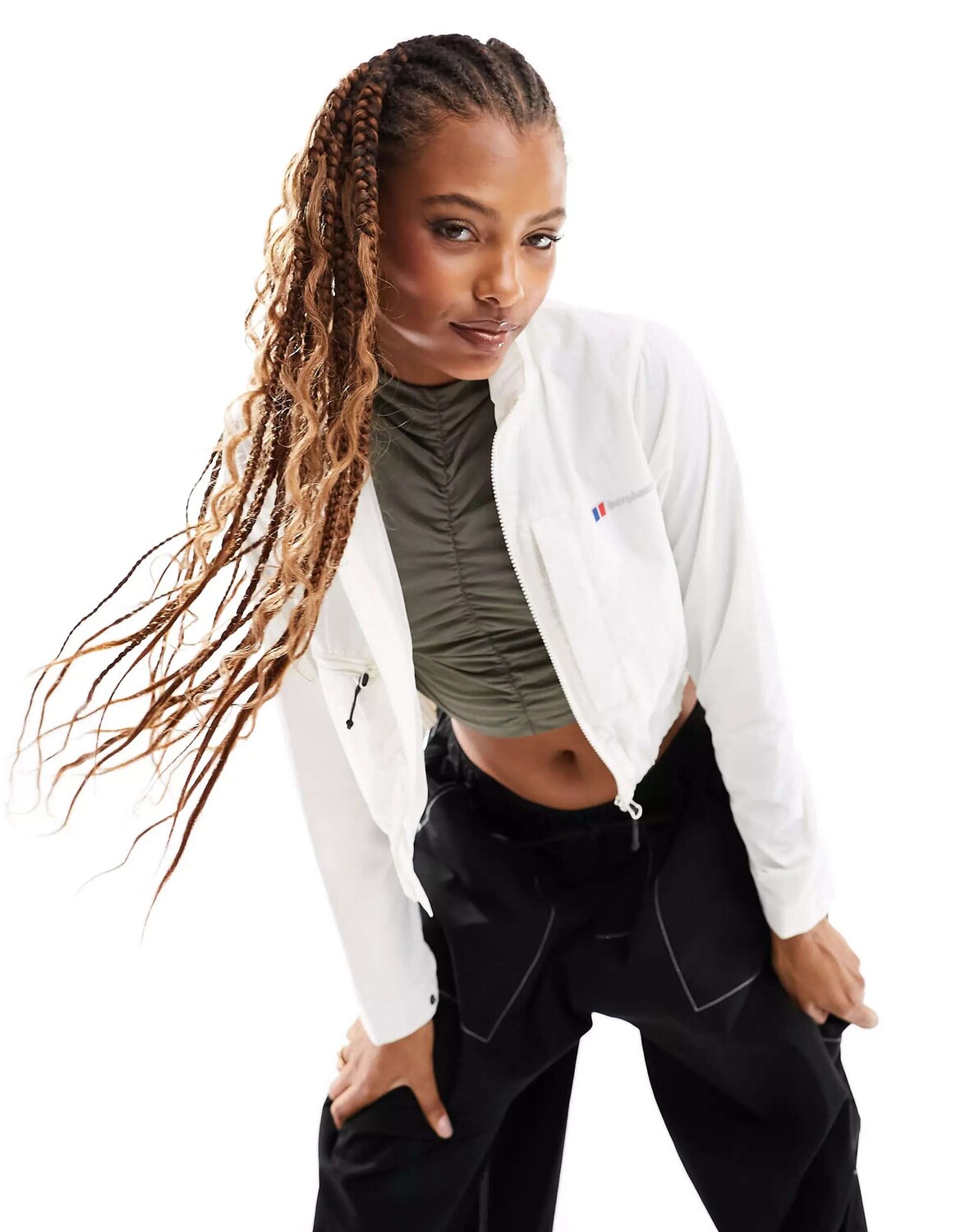 

Белая укороченная ветровка Berghaus Urban, Белый
