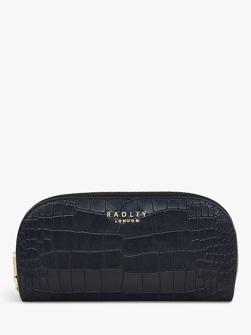 

Кожаный кошелек Liverpool Street 2.0 с крокодиловым принтом Radley, черный