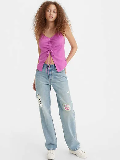 

501 женские джинсы 90-х годов Levi's, цвет Novel Tea - Medium Wash