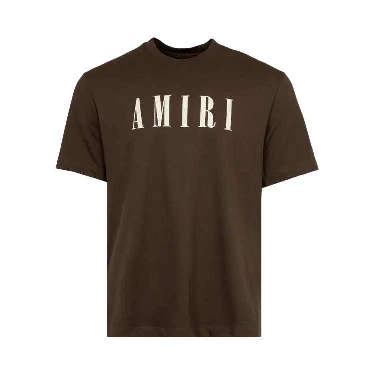 

Футболка Amiri Core Logo 'Brown', коричневый