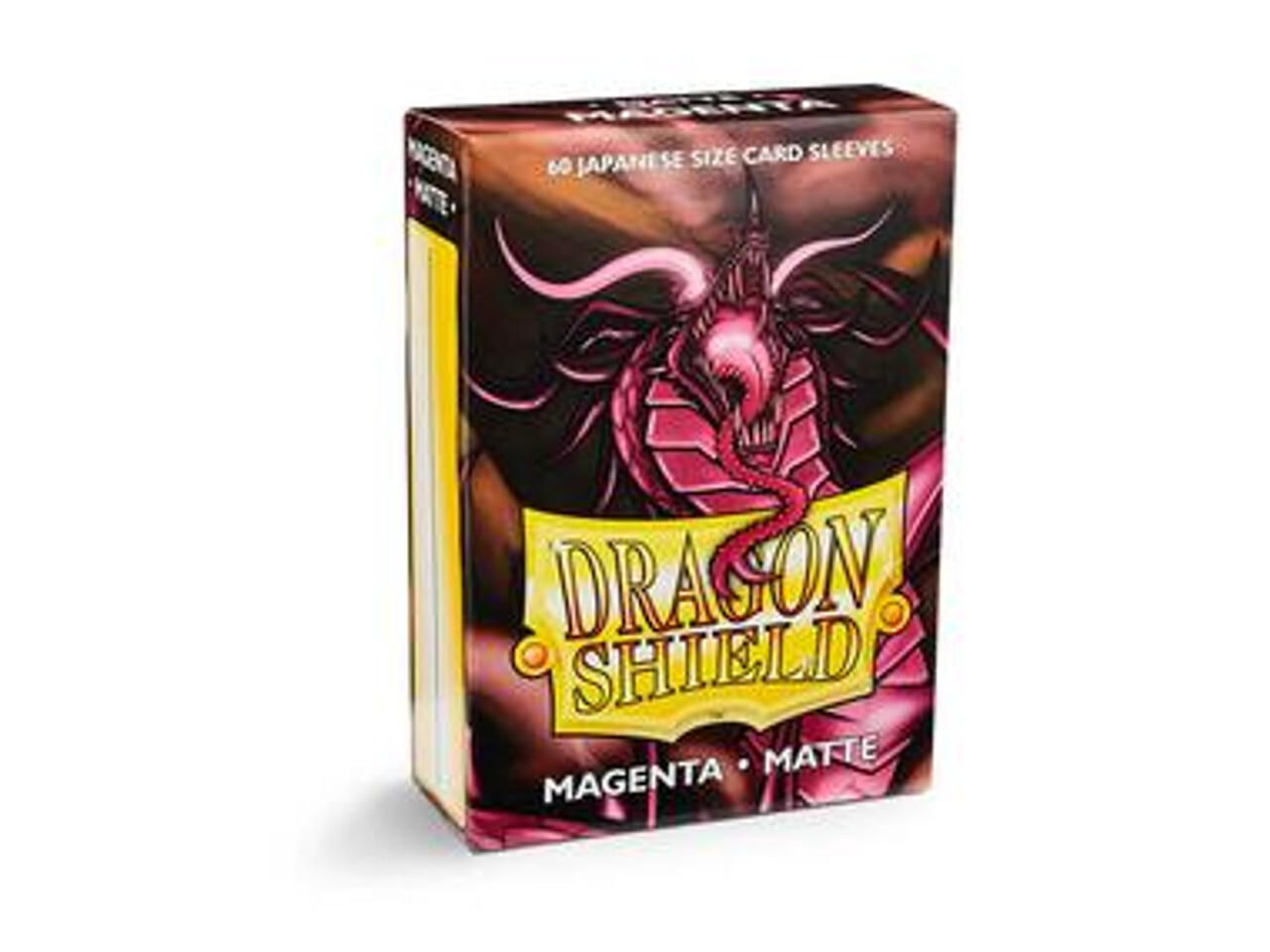 

Аксессуары Dragon Shield Matte Magenta Japanese Size Card Sleeves (60ct)