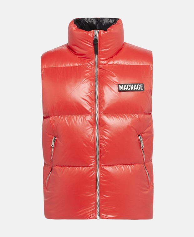 

Пуховый жилет Mackage, светло-красный