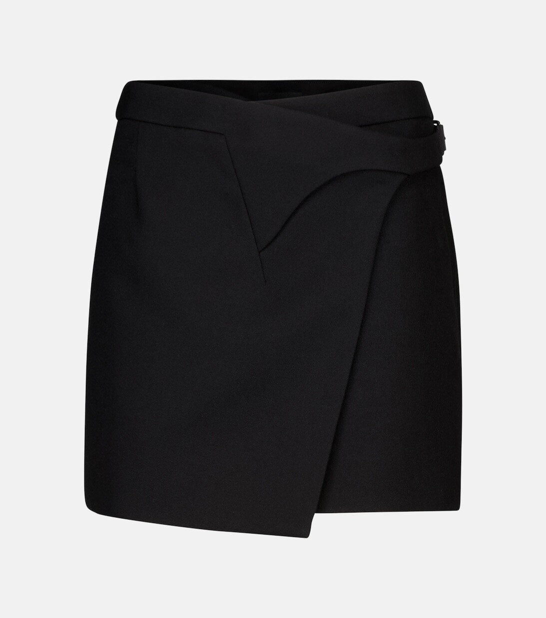 

Мини-юбка Release 05 из шерсти мериноса WARDROBE.NYC, черный