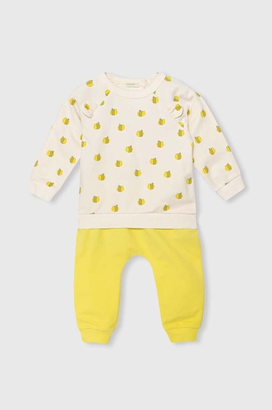 

United Colors of Benetton Детский спортивный костюм, желтый