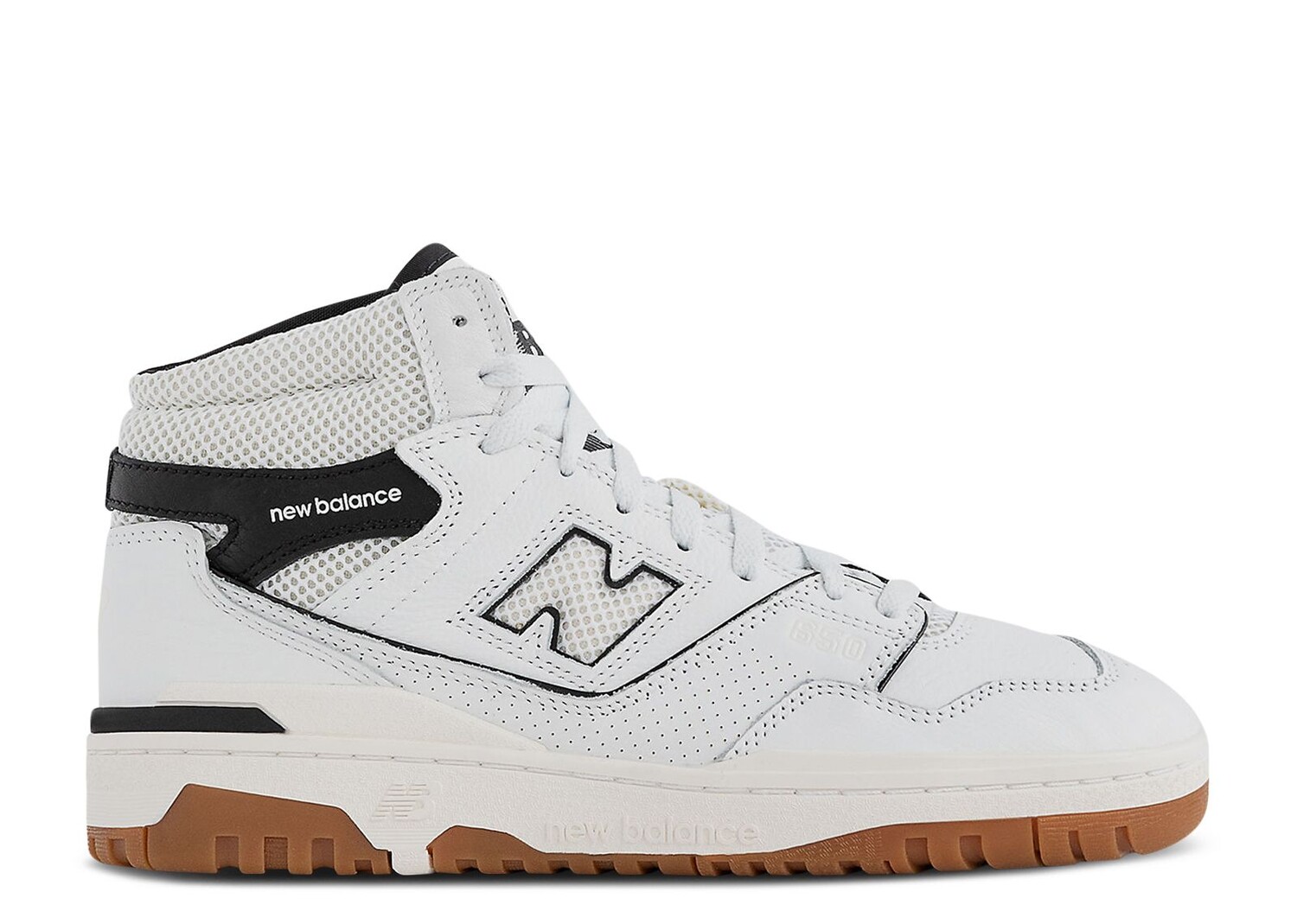 

Кроссовки New Balance Aimé Leon Dore X 650R 'White Black Gum', белый