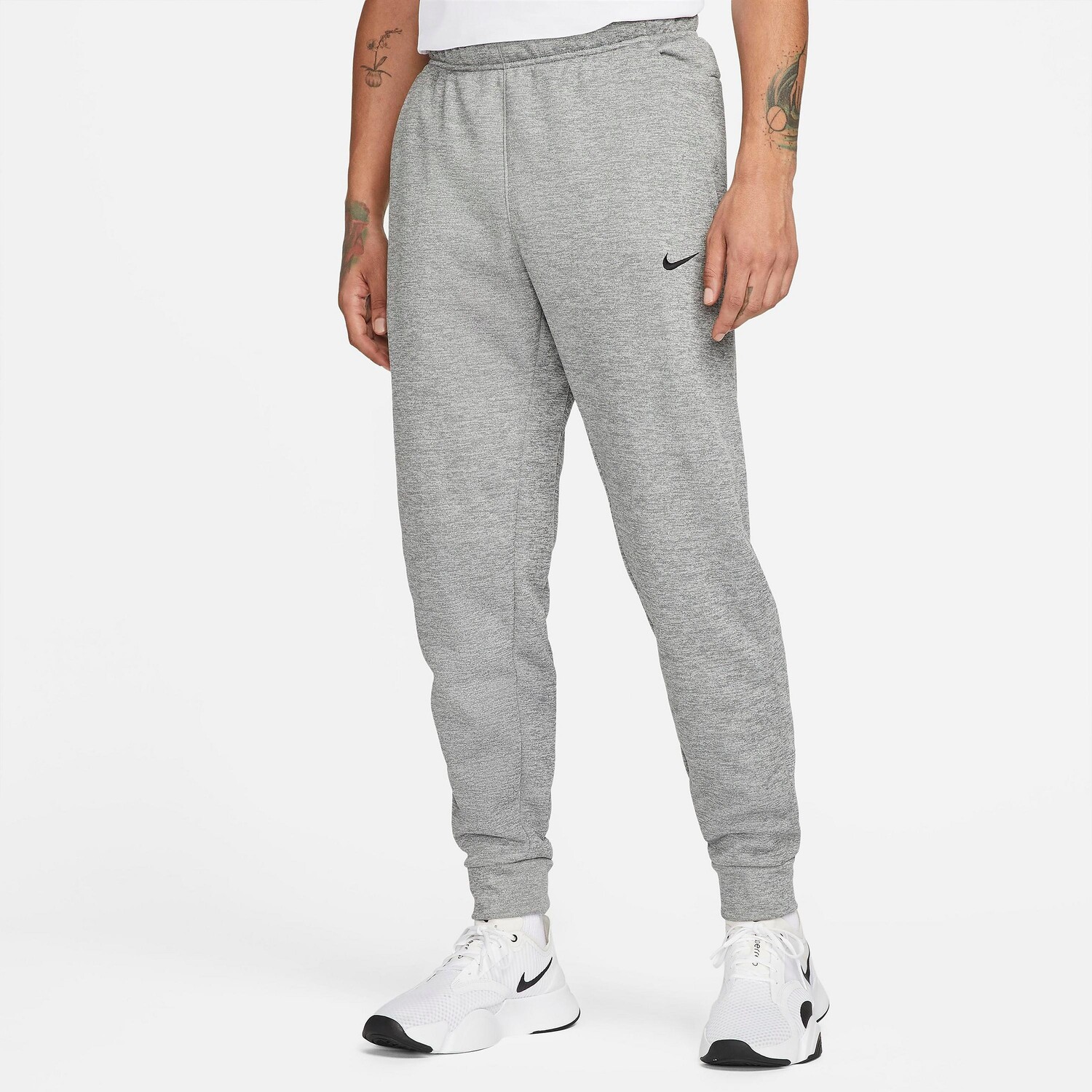 

Мужские конические спортивные штаны для фитнеса Nike Therma-FIT, серый