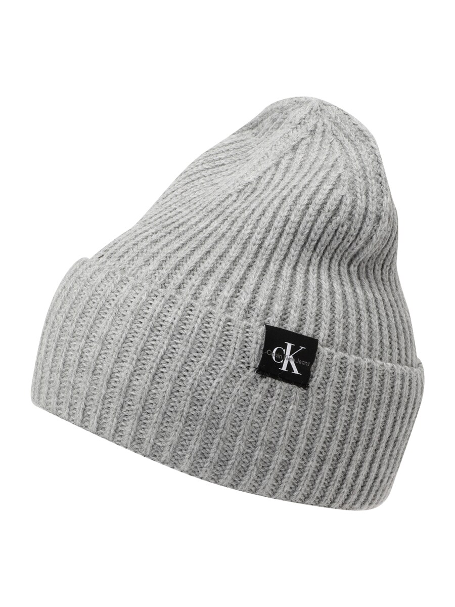 

Шапка Calvin Klein Jeans Beanie, цвет mottled grey