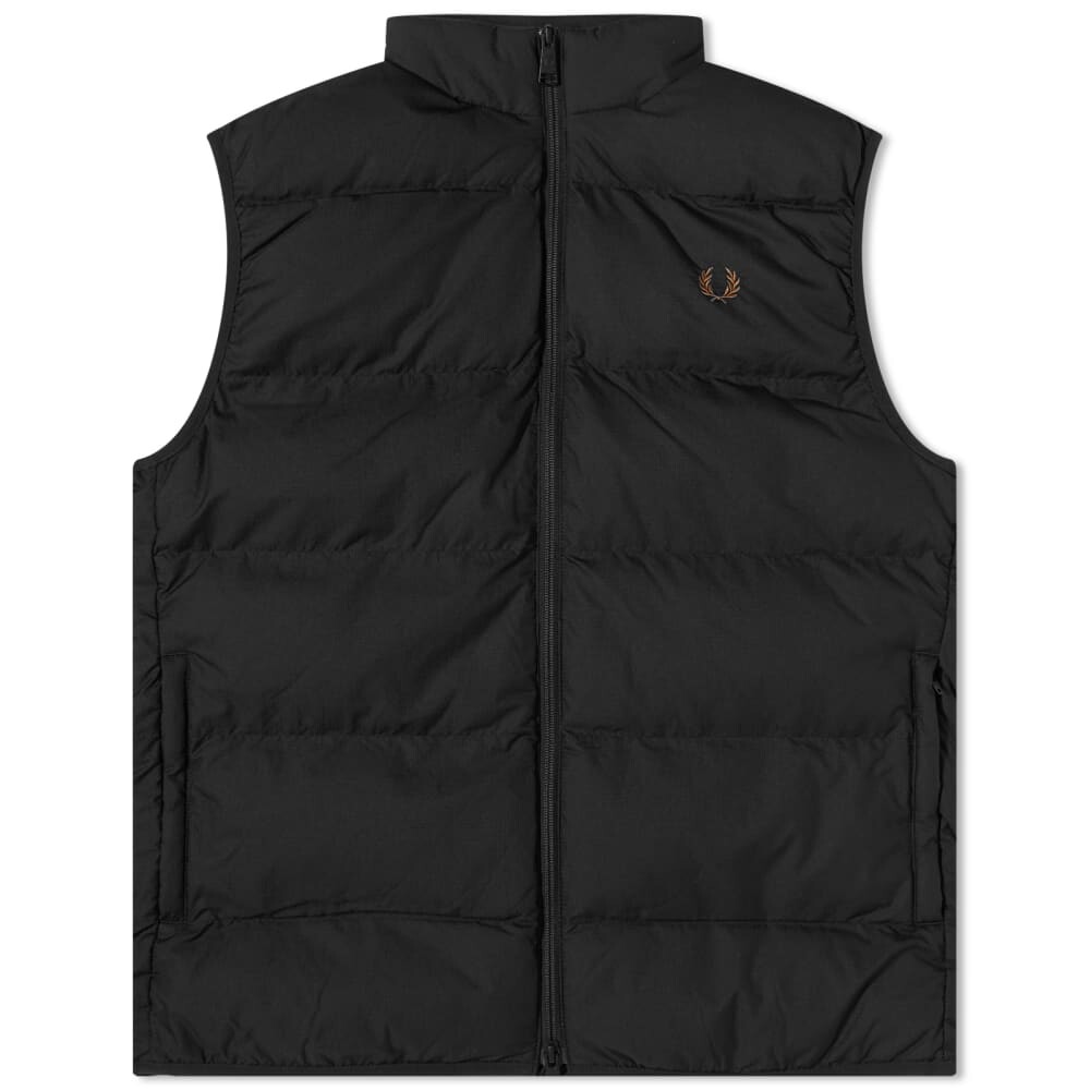 

Утепленный жилет Fred Perry, черный