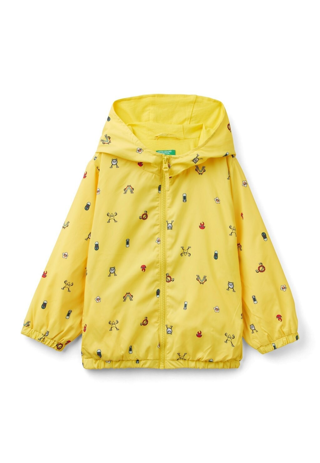 

Куртка демисезонная United Colors of Benetton, цвет yellow