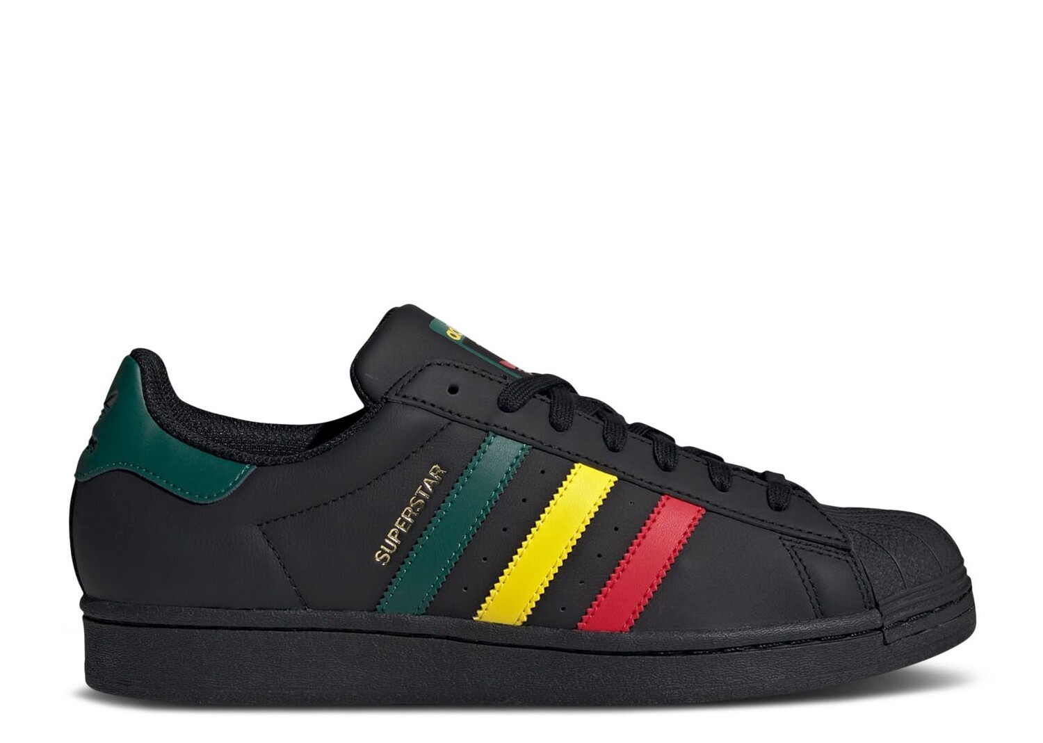 Adidas.superstar black best sale