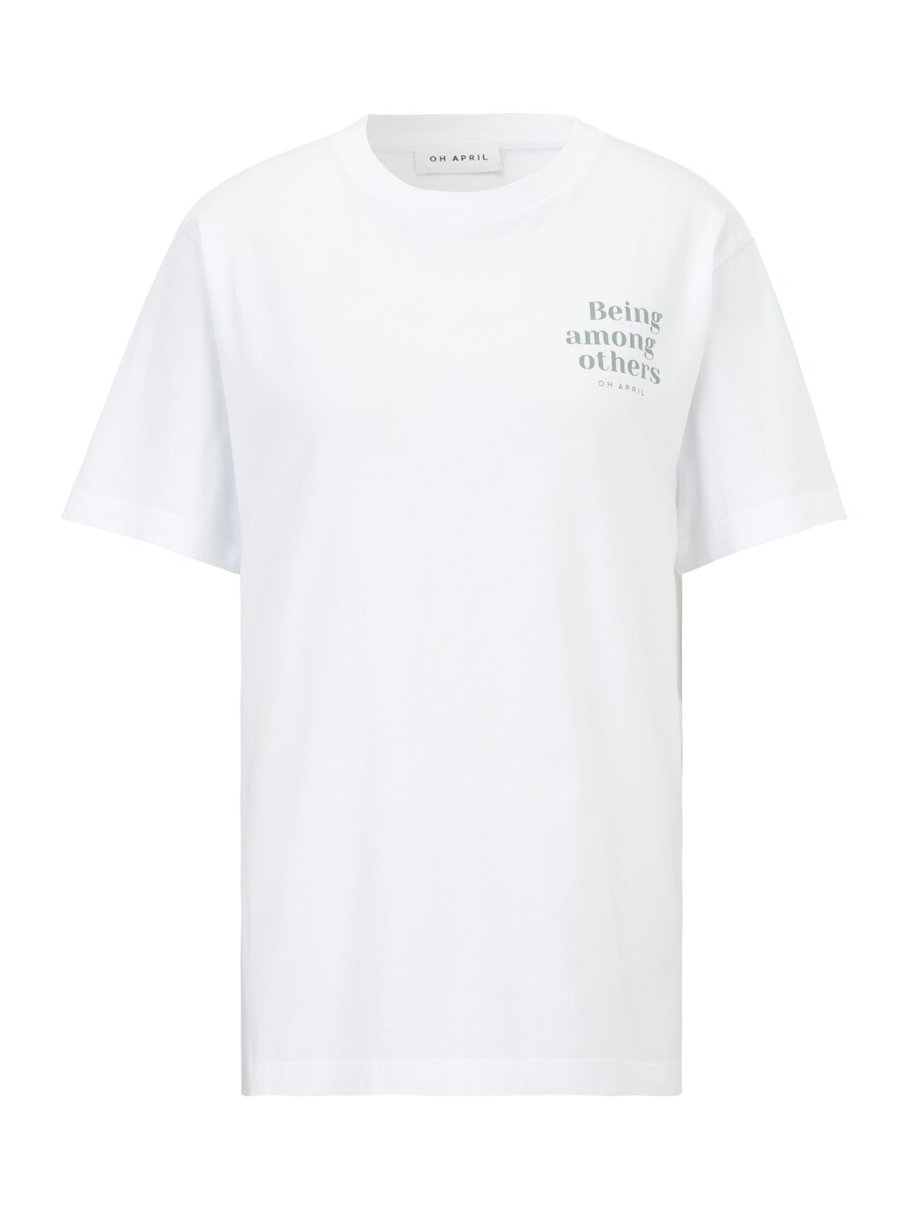 Рубашка Oh April Among Others, белый футболка поло для беременных oh ma белый