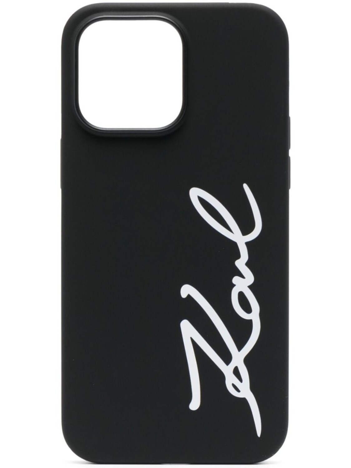 

Karl Lagerfeld чехол для iPhone 14 Pro Max с логотипом, черный