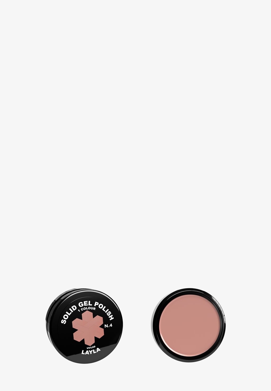 

Лак для ногтей Solid Gel Polish Layla Cosmetics, цвет pink nude