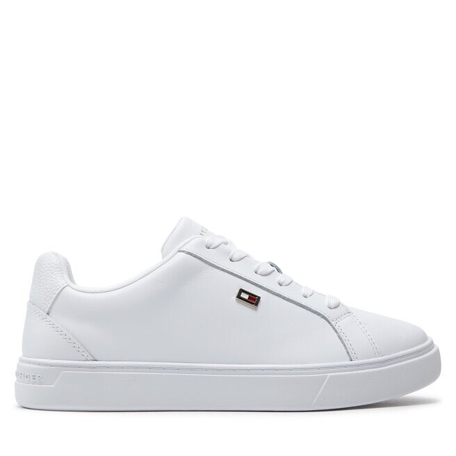 

Кроссовки Tommy Hilfiger Flag Court Sneaker FW0FW08072 White YBS, белый