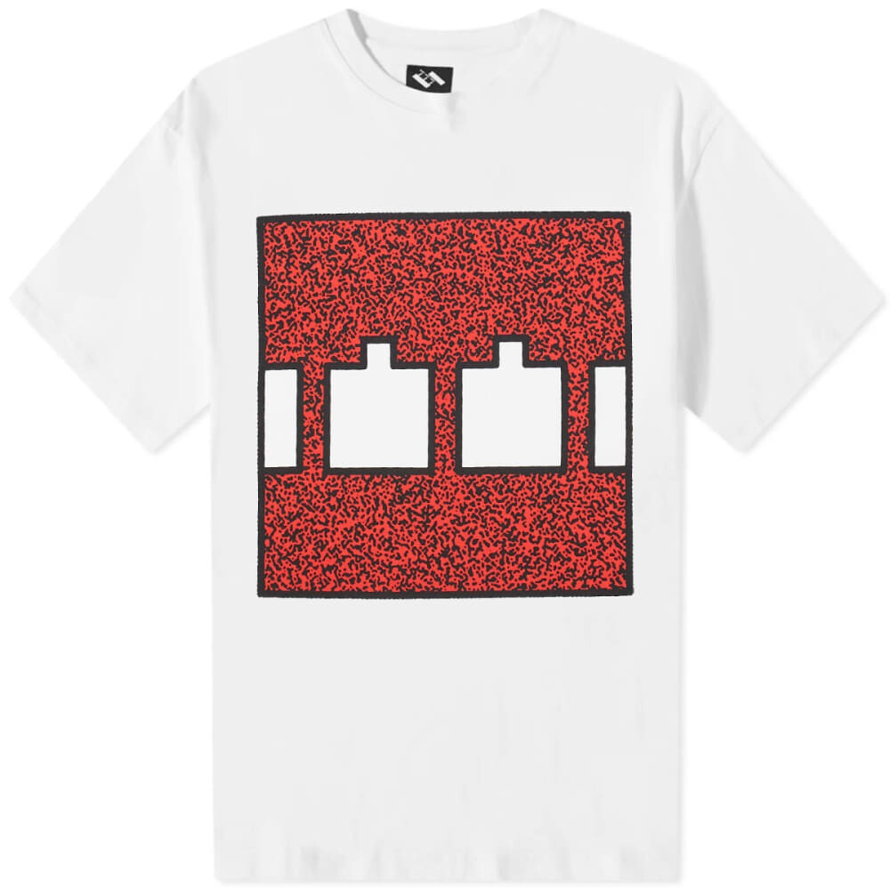 

Футболка The Trilogy Tapes Block Noise 45, белый