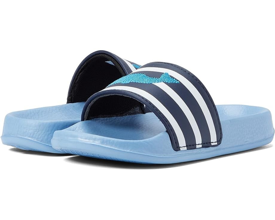 

Сандалии Hatley Whale Pod Slide On Sandals, синий