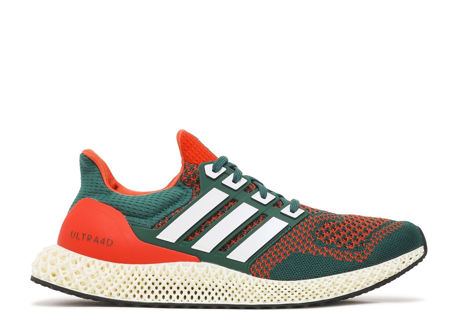 

Кроссовки adidas Ultra 4D 'Miami Hurricanes', зеленый