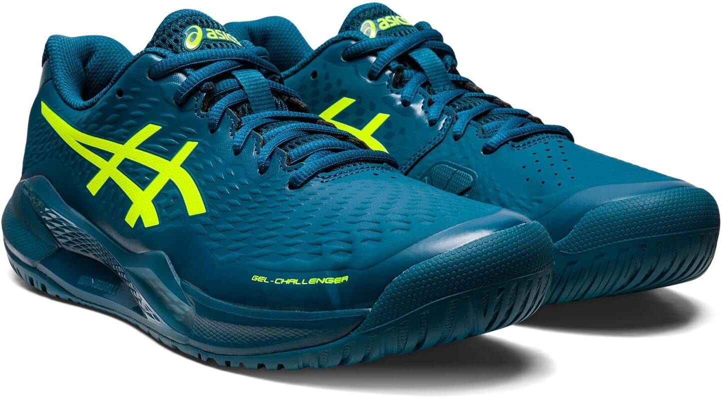 

Кроссовки GEL-Challenger 14 Tennis Shoe ASICS, цвет Restful Teal/Safety Yellow