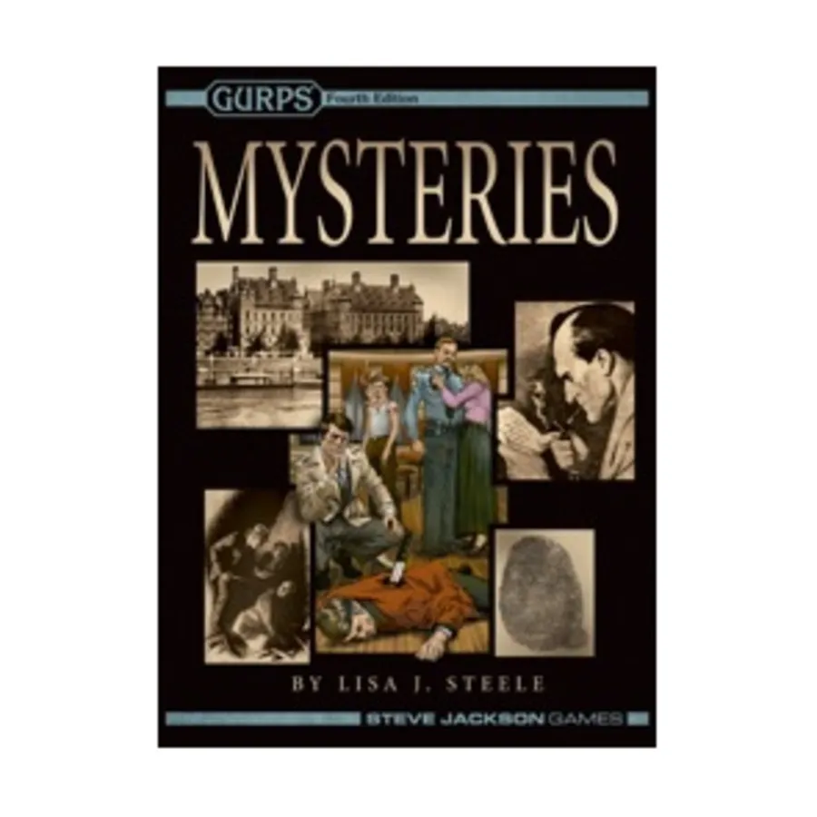 

Mysteries, GURPS (4th Edition) - Genre Toolkits & Fictional Settings, мягкая обложка