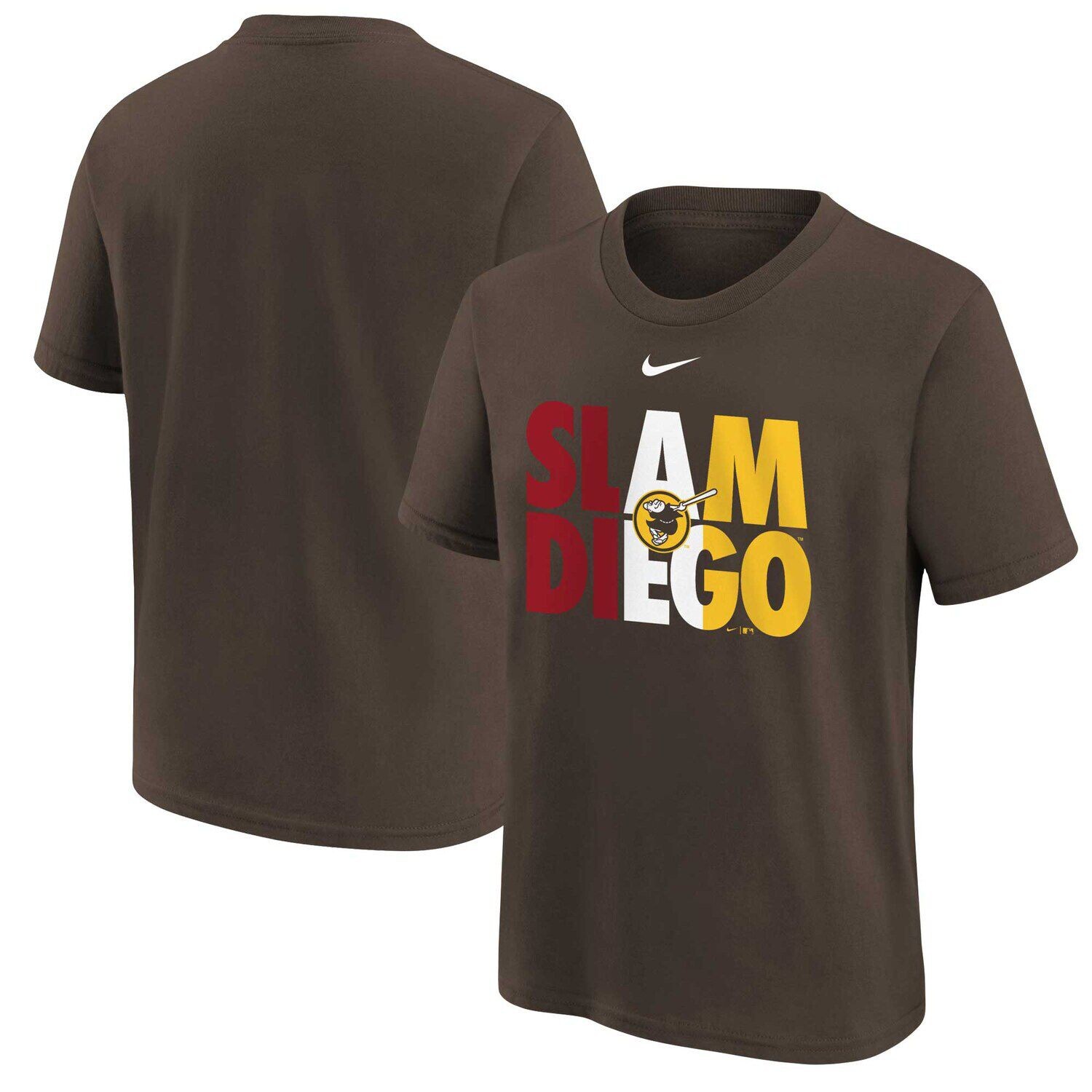 

Молодежная футболка Nike Brown San Diego Padres Local Nike