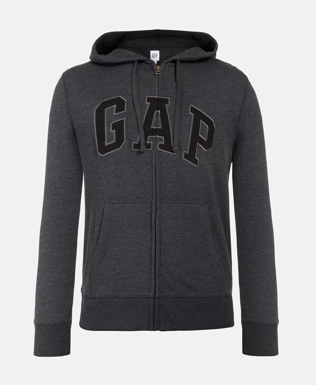 

Толстовка с капюшоном Gap, антрацит