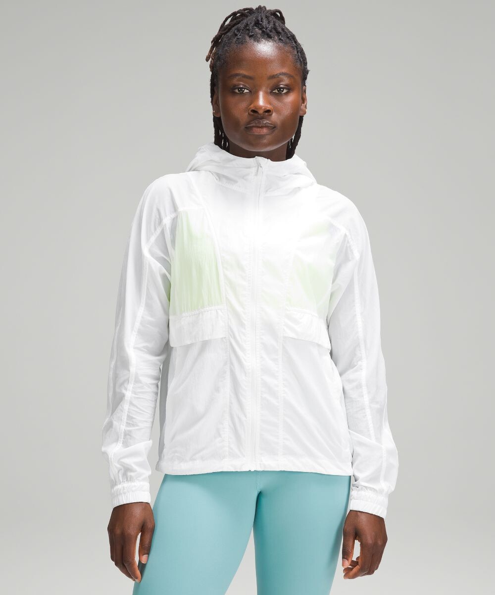 

Куртка с капюшоном Lite Lululemon, белый