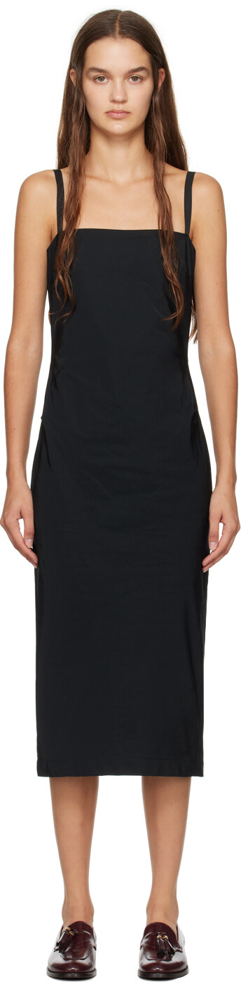 

Черное платье-миди Douglas Max Mara, Черный, Черное платье-миди Douglas Max Mara