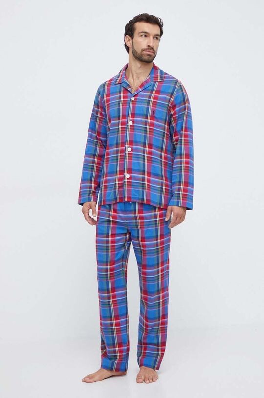 

Хлопковая пижама Polo Ralph Lauren, мультиколор