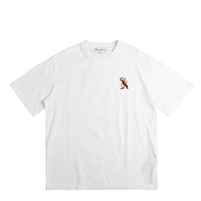 

Рубашка Puffin Embroidery T-Shirt Jw Anderson, белый