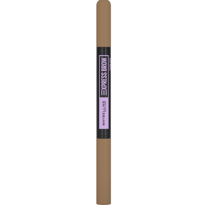 Карандаш для бровей Lápiz de Cejas Automático Brow Satin Duo Maybelline New York, 01 Dark Blonde карандаш для бровей maybelline new york карандаш для бровей brow precise shaping pencil