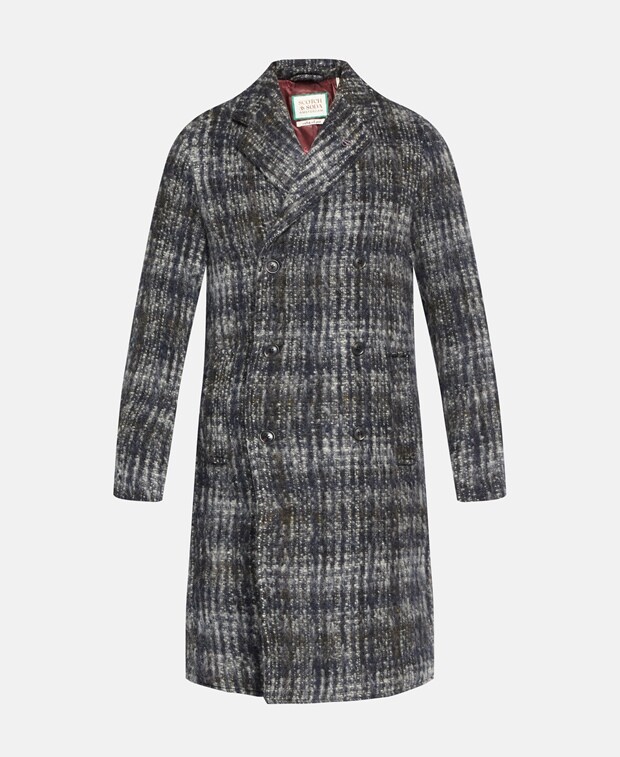 

Шерстяное пальто Scotch & Soda, цвет Medium Grey