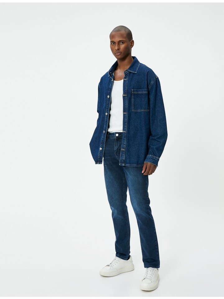 

Джинсы KOTON, цвет dunkles indigo