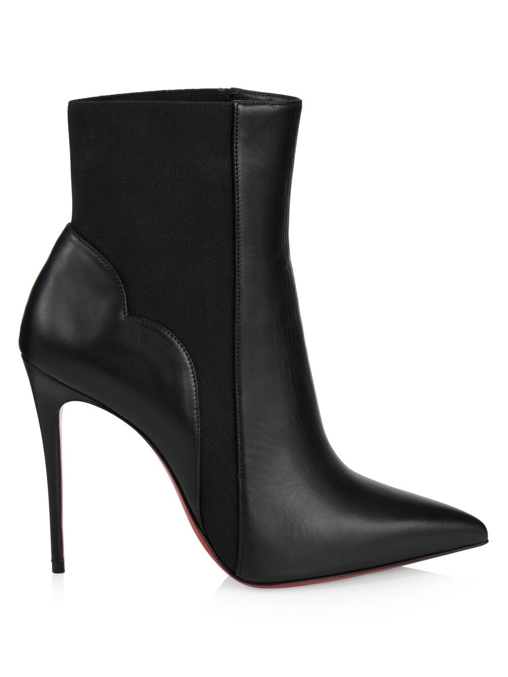 

Кожаные ботильоны Chelsea Chick 100 Christian Louboutin, черный