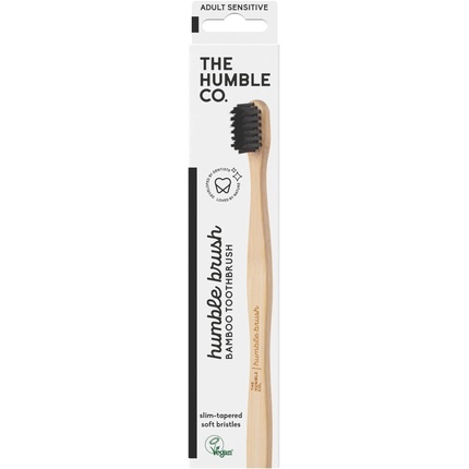 The Humble Co. Humble Brush Бамбуковая зубная щетка для взрослых, чувствительная