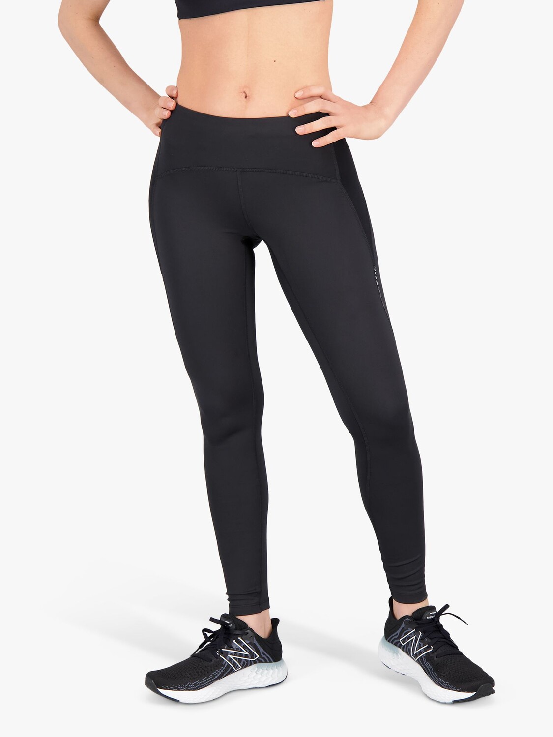 

Леггинсы для бега New Balance Impact, черные