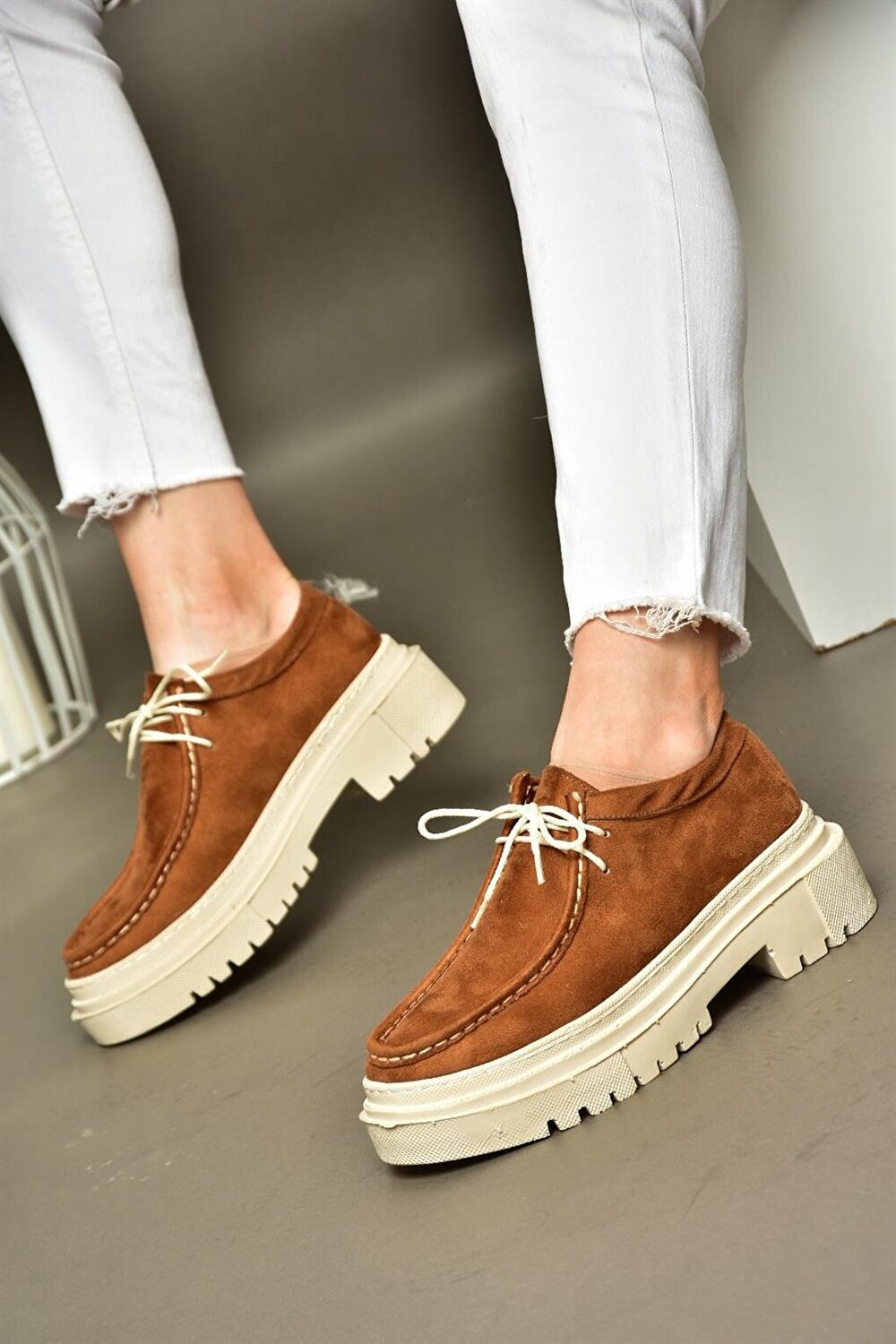 

R2947830 Светло-коричневая повседневная женская обувь Fox Shoes, Коричневый