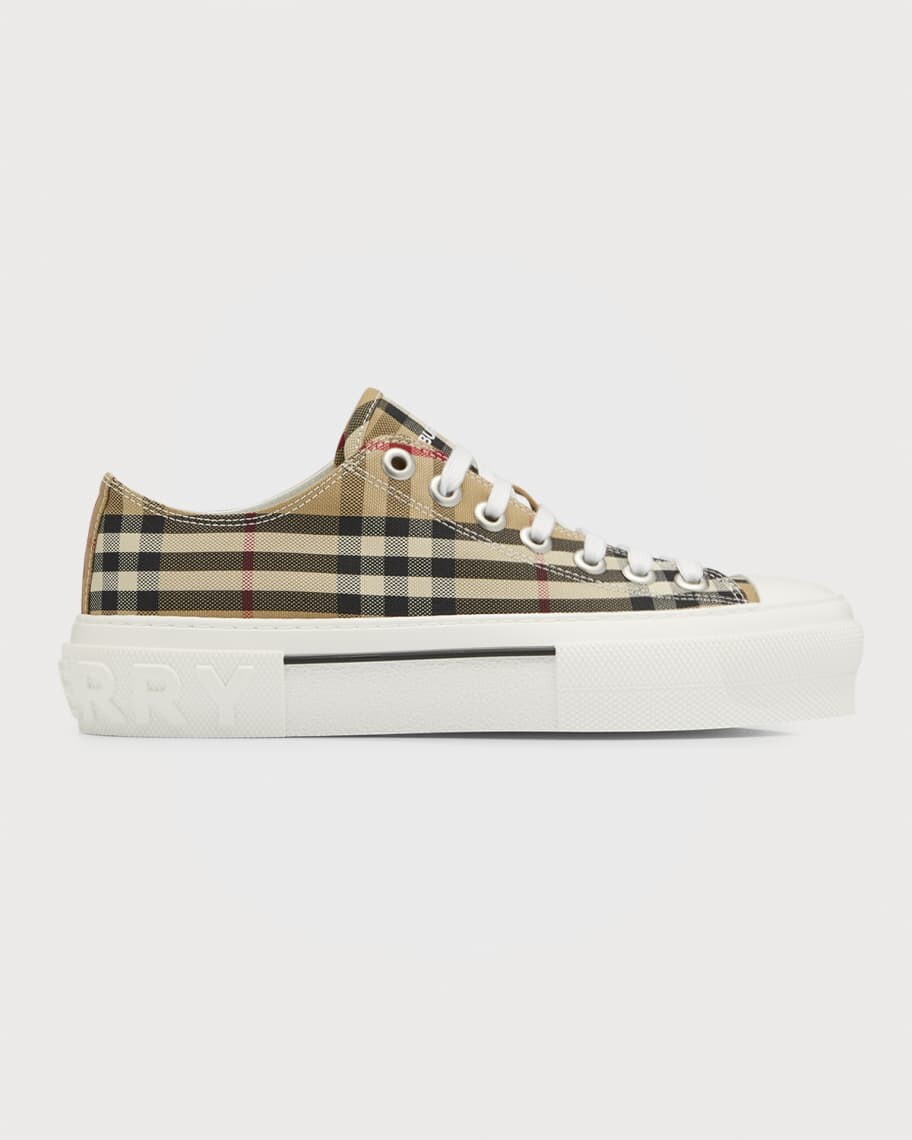

Низкие кеды в клетку Jack Burberry