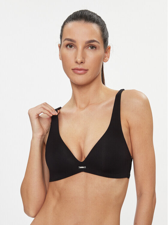 

Бюстгальтер без косточек Emporio Armani Underwear, черный