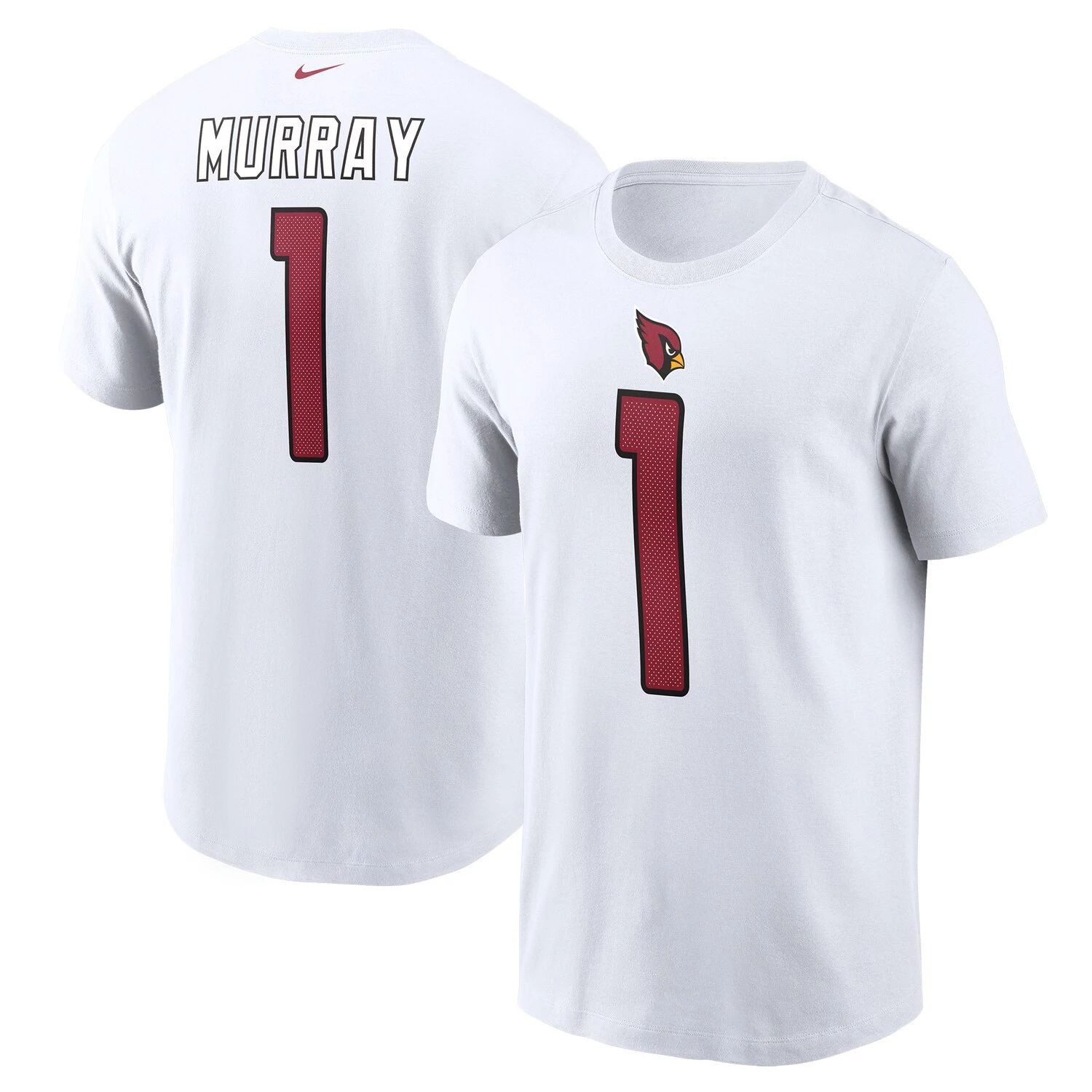 

Мужская футболка Kyler Murray White Arizona Cardinals с именем и номером Nike