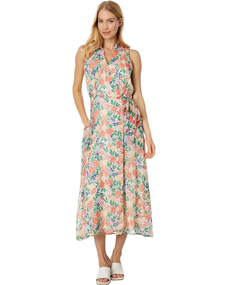 

Платье Vince Camuto Sleeveless Maxi with Collar, цвет Birch