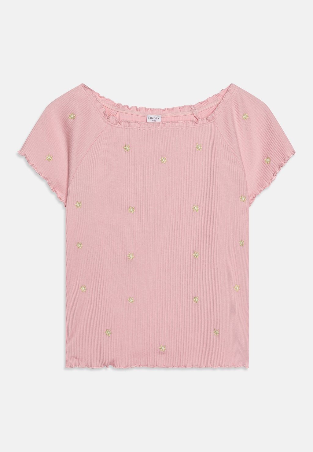 Футболка базовая TOP STINA Lindex, цвет light pink