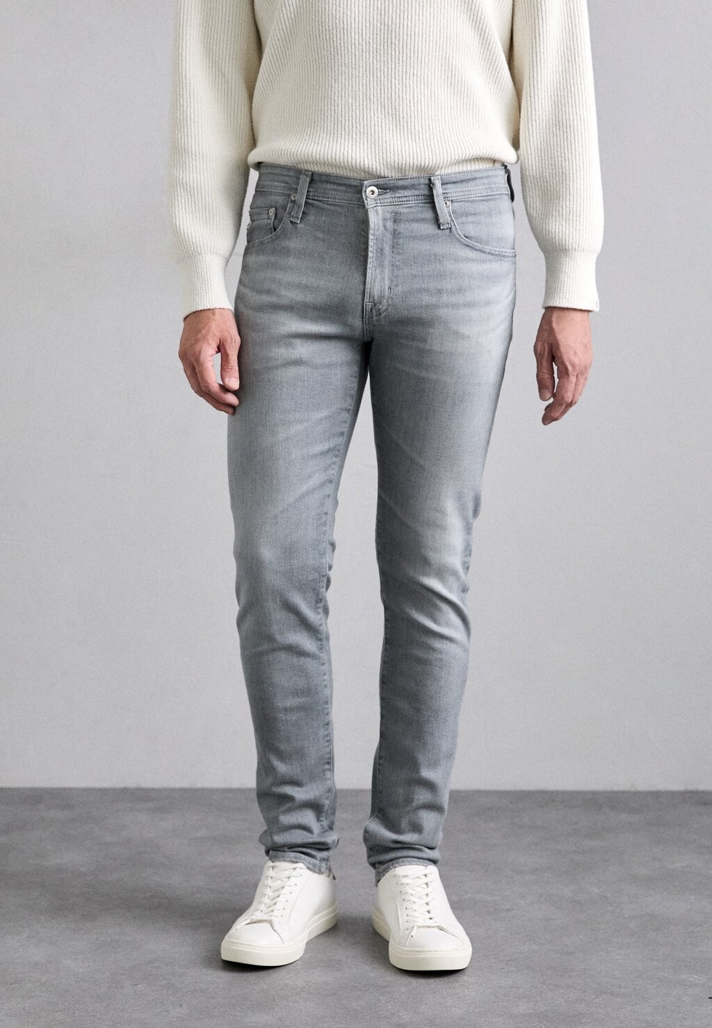 

Джинсы скинни DYLAN AG Jeans, серый деним