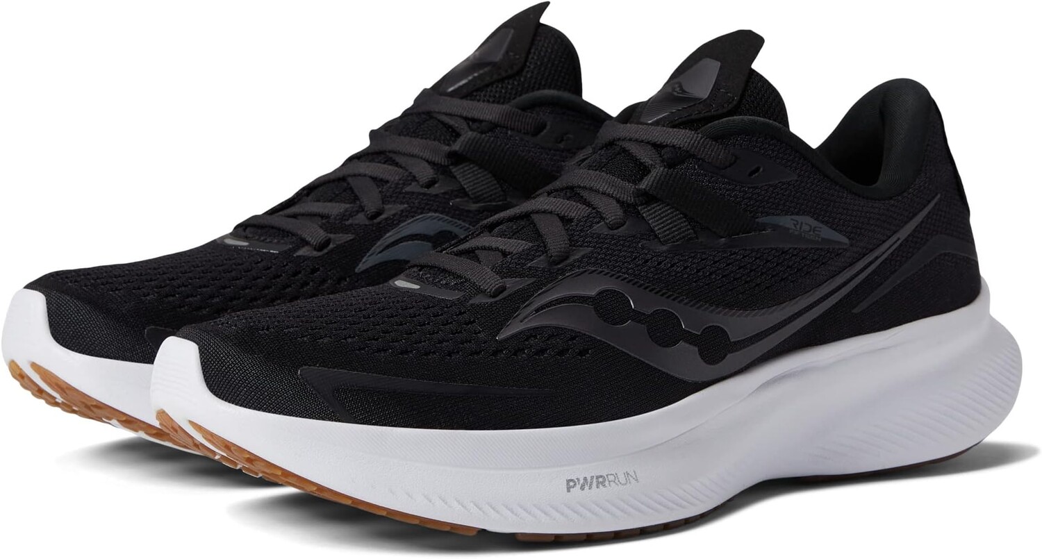

Кроссовки Ride 15 Saucony, цвет Black/Gum