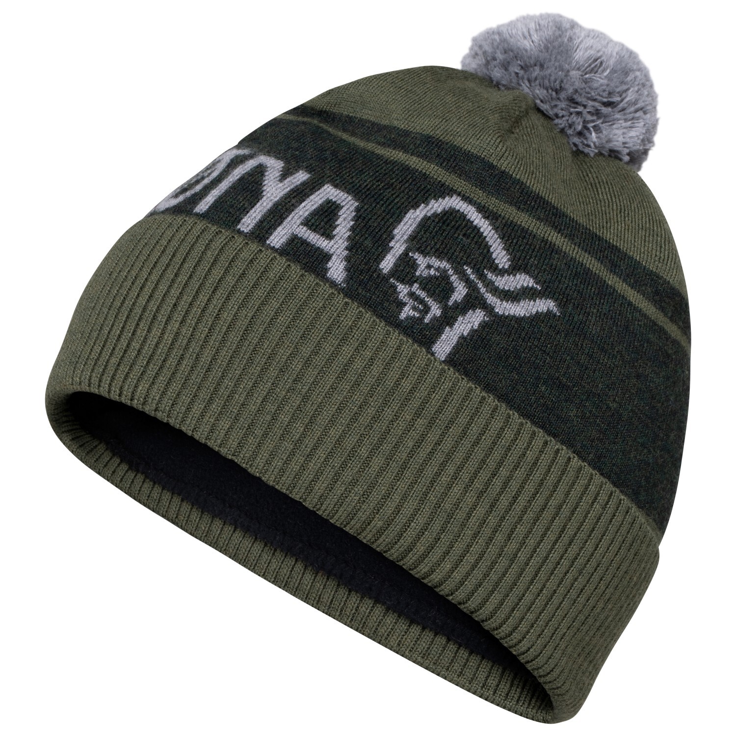 

Шапка Norrøna /29 Heavy Merinoull Logo Beanie, цвет Olive Night Melange