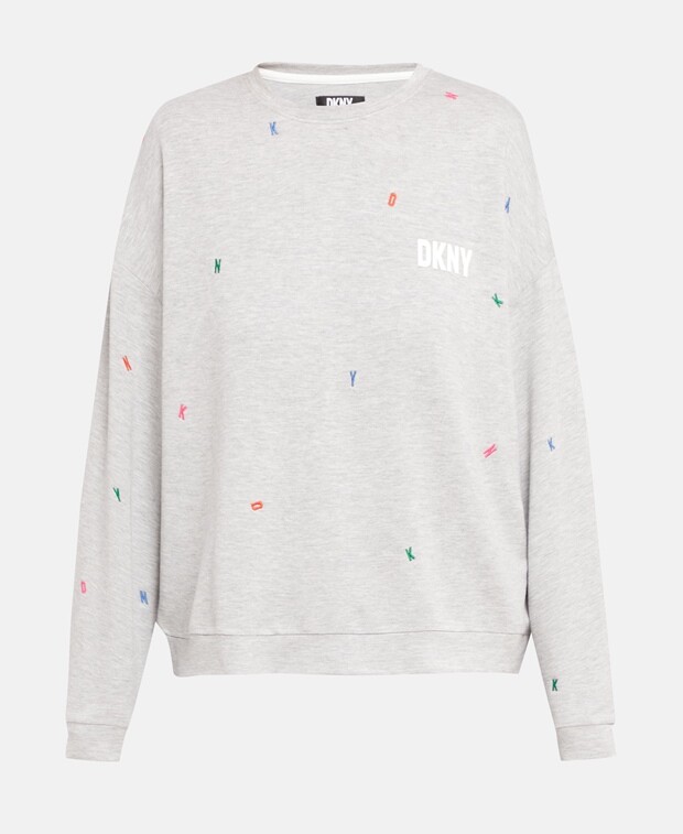

Пижамный топ DKNY, серый