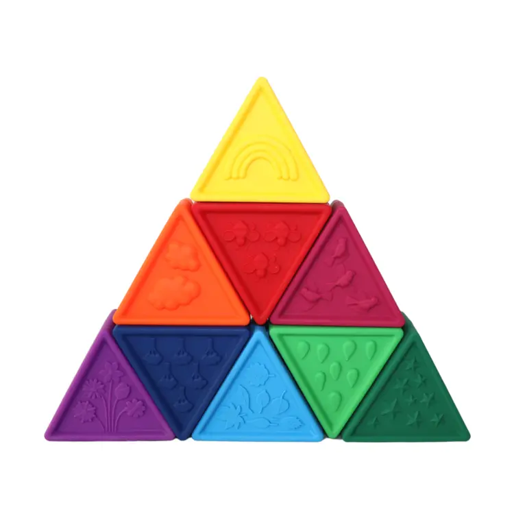 

Детская игрушка Jellystone Designs Triblox Tęczowy, 1 шт