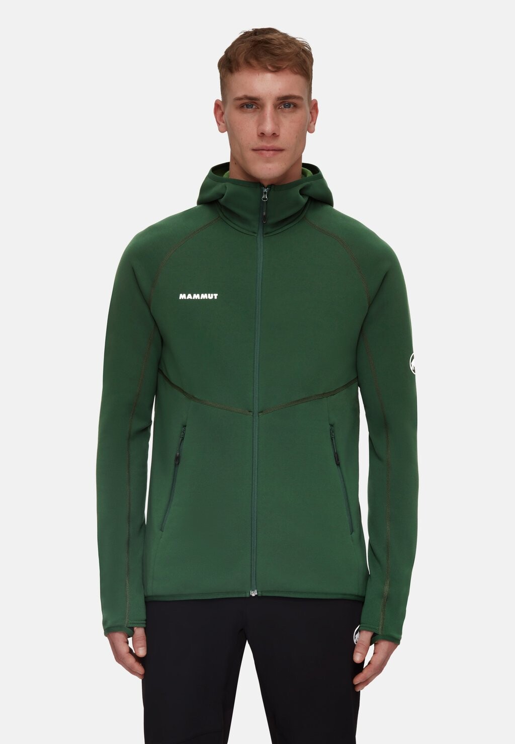 

Флисовая жилетка Mammut, зеленый