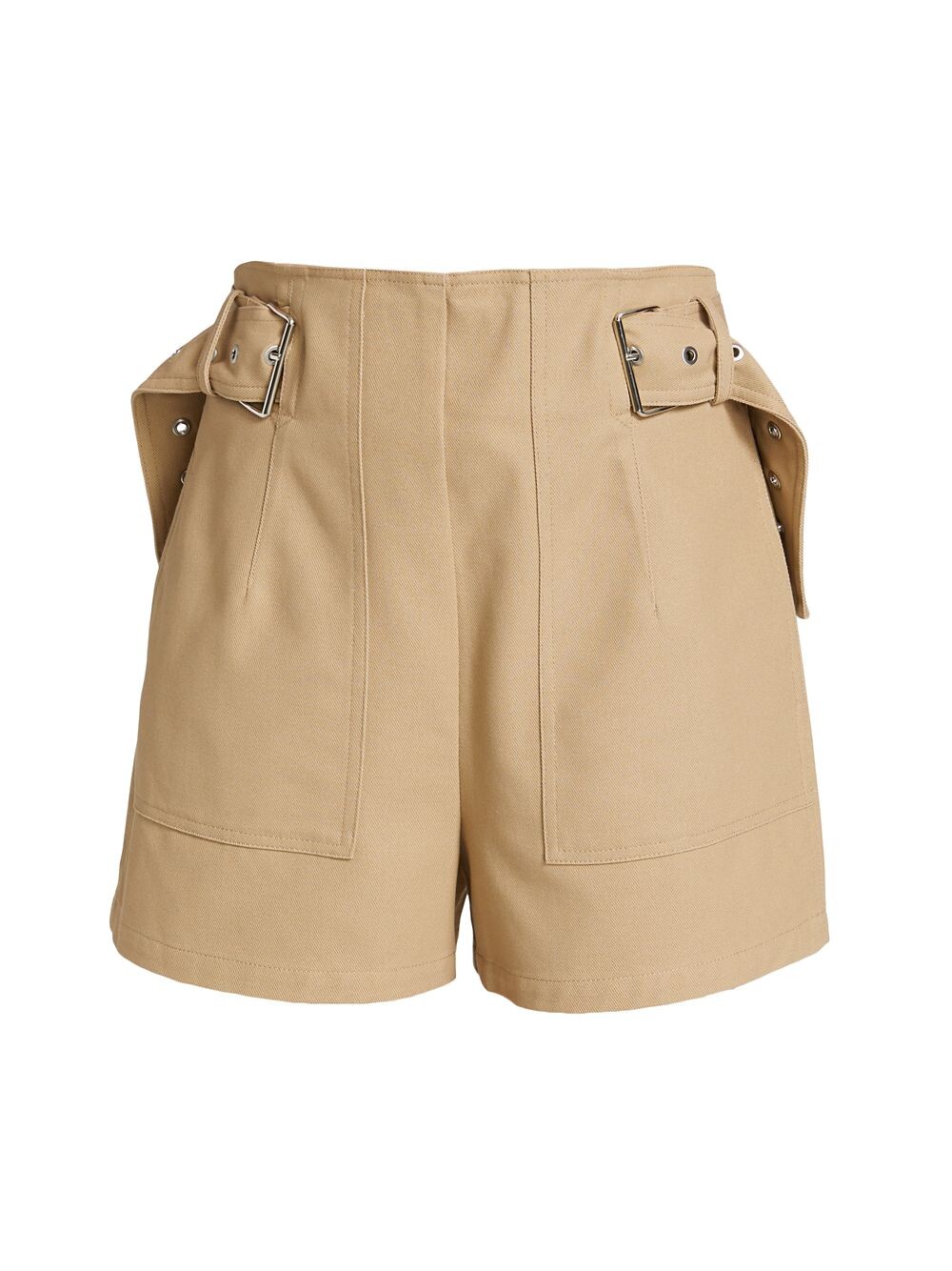

Универсальные шорты из хлопкового твила 3.1 Phillip Lim, загар