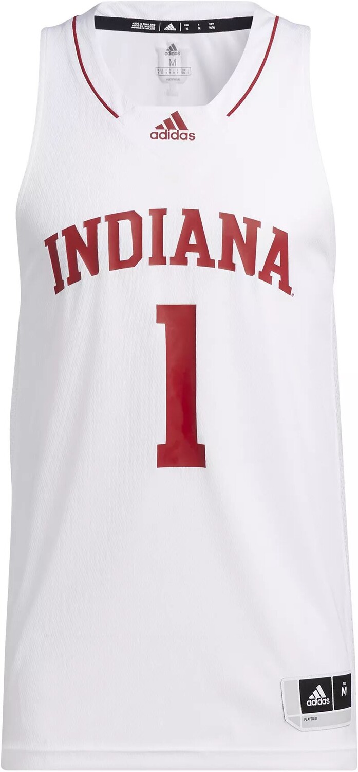 

Мужские белые джерси Swingman Adidas Indiana Hoosiers